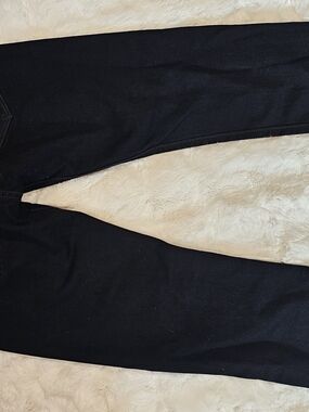 Levi’s 501 Black Jeans Button Fly Straight Leg Dark Wash W30 L34 Classic Denim